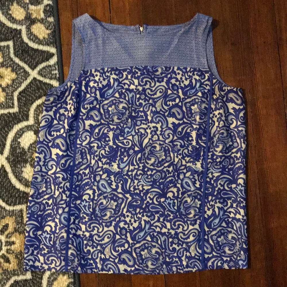 ⭐ BOGO SALE ⭐ LOFT paisley print blouse size M
